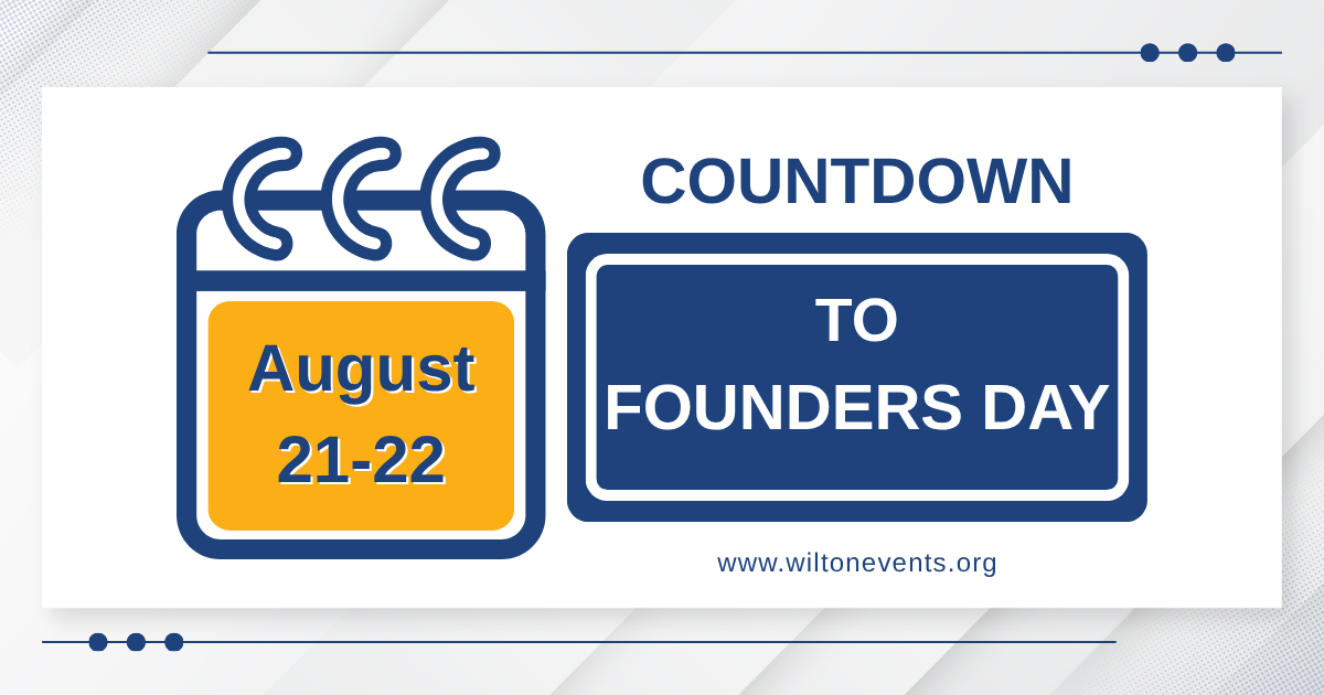 Founders Day August 21-22, 2026